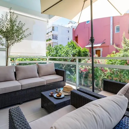 Lux 1-bedroom Apartement Next To The Sea In Voula Athènes